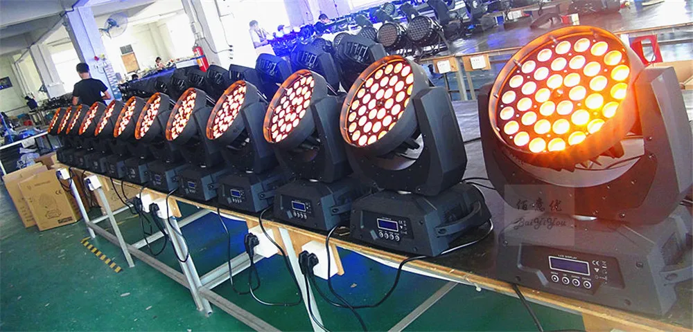 36pcs Moving Head Wash Zoom08d