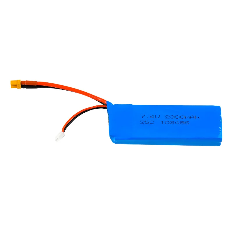 Аккумуляторная батарея Lipo MJX Bugs 3 RC Quadcopter запасные части 7,4 V 25C 2300mAh батарея