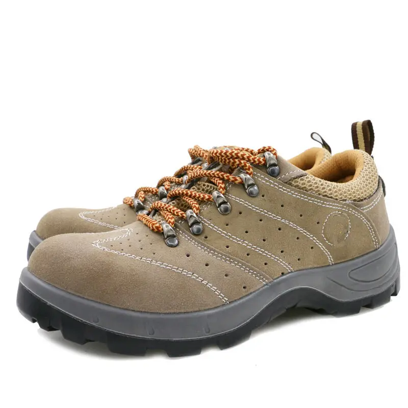New Design Unisex Mesh Lace-up Safety Steel Toe Cap Hiking Shoes Work Trainers Boots Lightweight Industrial 2019 Acecare-W