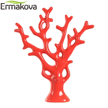 

ERMAKOVA Ceramics Tree Figurine Porcelain Tree Statue Sculpture Home Office Decoration Gift