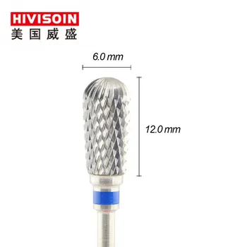 

Cross cut standard (0338.060)- ISO190 -Tungsten Carbide Burs - HIVISOIN Carbide Nail Drill Bit&Dental Burs