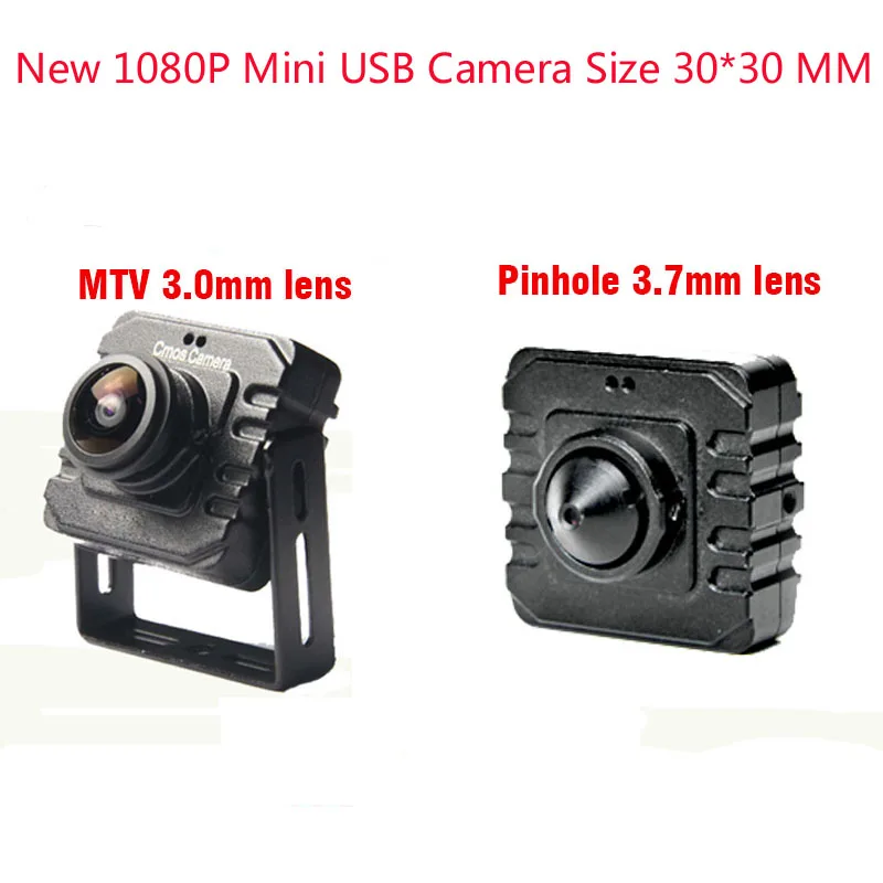 

NEW 1080P Mini USB Camera Size 30*30 MM USB 2.0 CCTV Camera With USB Camera Mini Webcam For use Windows Computer PC Laptop
