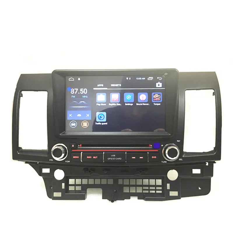 Sale Android 6.0 GPS Navi Radio for Mit subishi Lancer 2DIN headunit stereo Broswer Head Device free map head unit lancer EX EVO 4