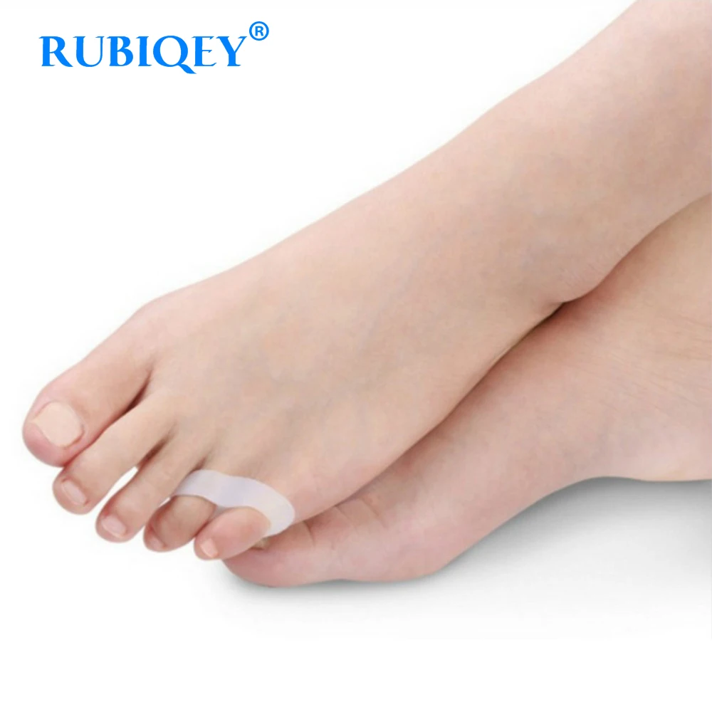 

Foot Care Hallux Valgus Double Ring Silicone Toe Separator Daily-use RUBIQEY