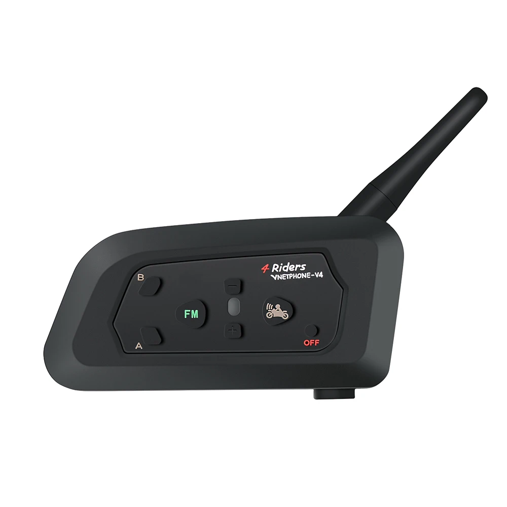 Гарнитура VNETPHONE 3-Way Referee Intercoms Bluetooth динамик включает два V6C один V4C 1200m FM MP3 gps водонепроницаемый для 3 рефери