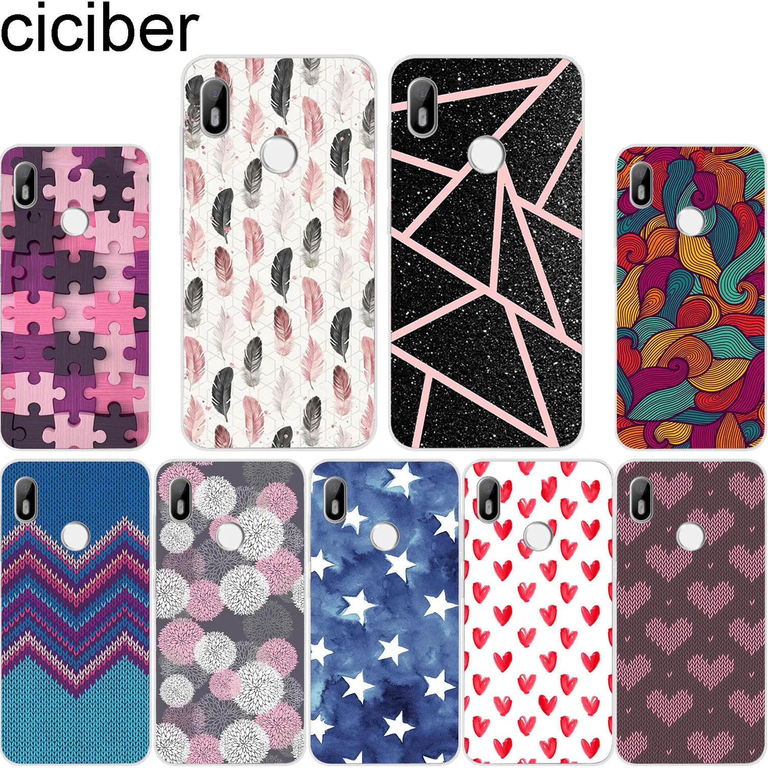 

ciciber Feather For BQ Aquaris U2 C U X5 V VS X2 X Plus Lite Pro E5 s M5 M5.5 M4.5 E4.5 Soft Silicone Clear TPU Cover Phone Case