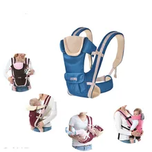 От 0 до 30 месяцев дышащая Передняя детская переноска 4 в 1 детский удобный ремень рюкзак сумка кенгуру стиль Перевозчик Прямая