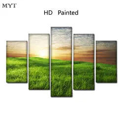 Myt 100% HD напечатаны на холсте печати живопись Современная Пейзаж пастбища стены Книги по искусству картина для гостиной Домашний Декор не