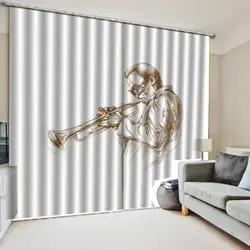 Роскошные плотные 3D оконные шторы для гостиной спальни украшения Шторы