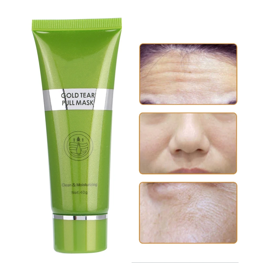 Золото маска blackhead Acne маска для удаления глубокой очистки увлажняющий Peel Off Mask сужает поры лица против морщин ремонта Нос Маска