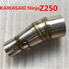 Хорошее качество для Kawasaki Z250SL, Z250 NINJA fit 51 ММ изменение мотоцикл выхлопных Ближнего Трубы глушитель чехол