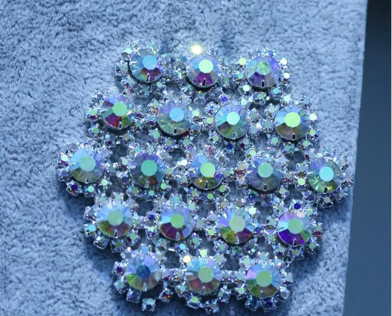 

Free Shipping 10pcs/lot 2.8"X2.5" Rhinestone Applique for Wedding Gown Bridal Sash Evening Wear Rhinestone Patch ML10