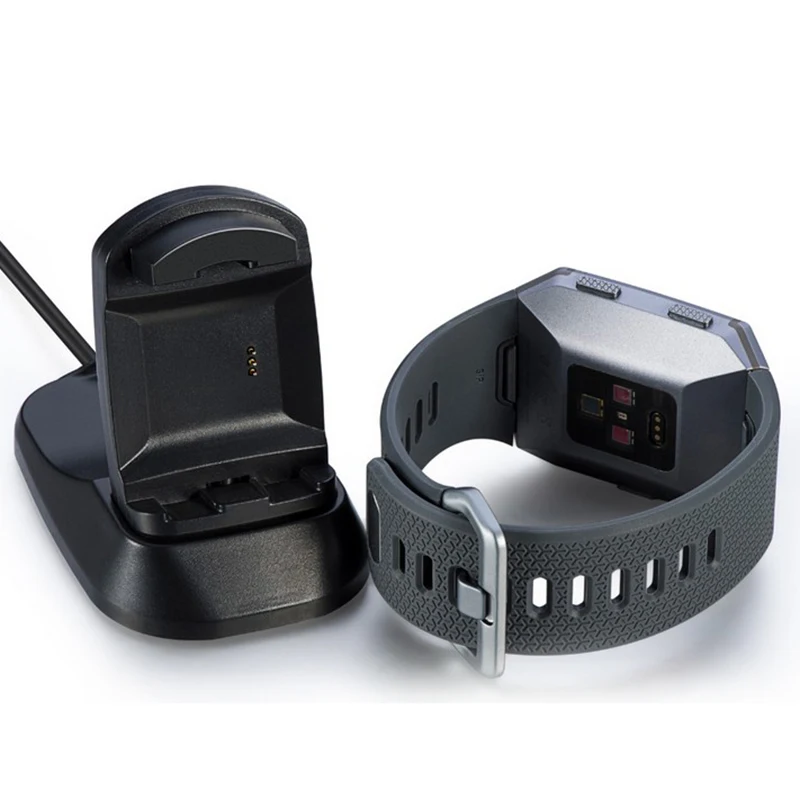 1Pcs Outdoor Multi Tool USB Cable Smart Watch Charger Black TPE For Fitbit Ionic For Outdoor Camping Hiking Survival Tools