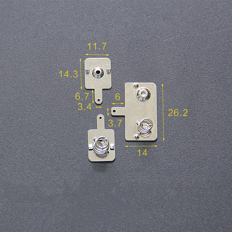 

50PCS Custom High Precision AA Battery Compartment Leaf Spring Contact for Toys
