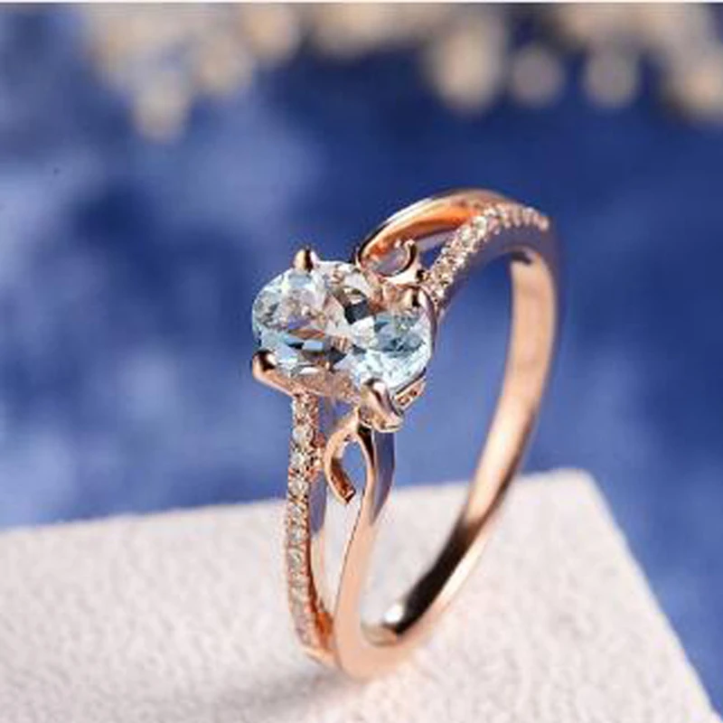 

Missita Cute Women Oval Rings Jewelry Bride Engagement Wedding Ring Anillos Fancinating Ornaments Stylish Ring Pendientes Aneis