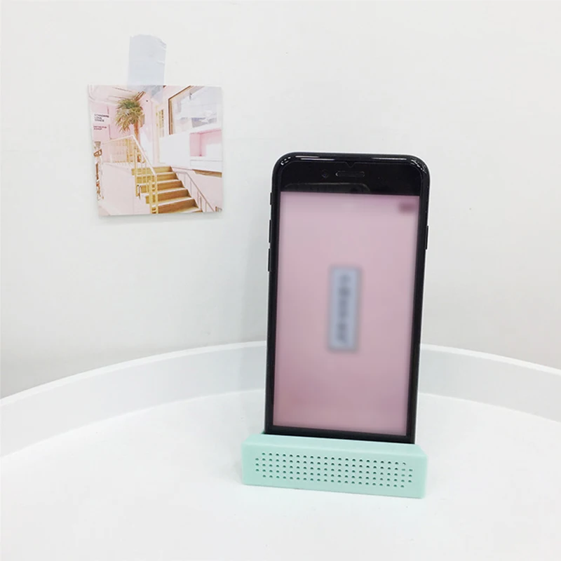 

Mini Universal Portable Phone Holder Sound Amplifier Phone Stand Bracket Horizontal Screen Vertical Amplified Desktop Holder