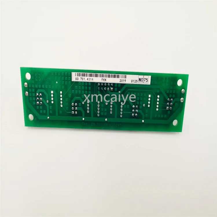 Бесплатная доставка 00.781.4314 печатная циркуляционная плата FKK SM102 sm74печатная