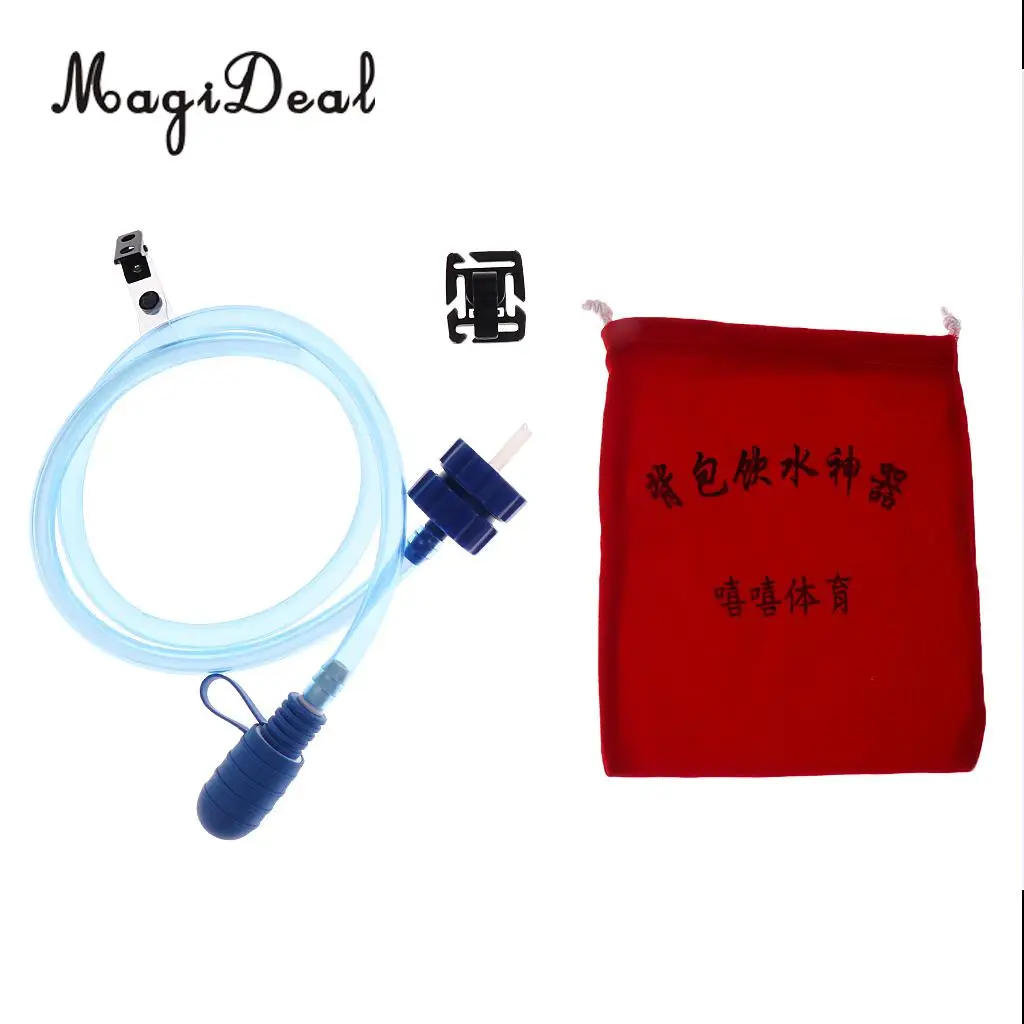 MagiDeal Water Bottle Hose Hydration Reservoir Pack Backpack System Kit Regular