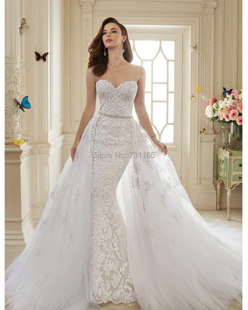 Abito da sposa treno hook up