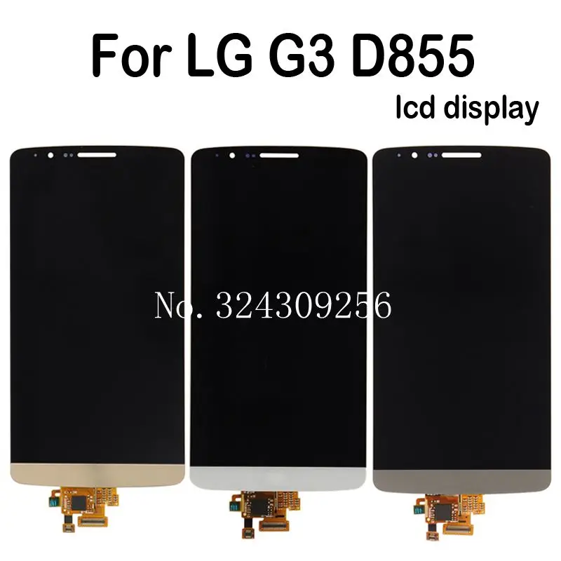 Gold/White/Gray for LG G3 D850 D855 LCD Display Touch Screen Digitizer Assembly Replacement 5.5&quot | Мобильные телефоны и
