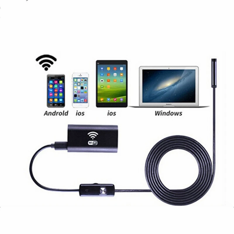 

1m/2m/3.5m/5m 6LED 8mm Lens USB Endoscope Camera Android Waterproof Endoscope Borescope Inspection Tube Video Camera Mini Camera