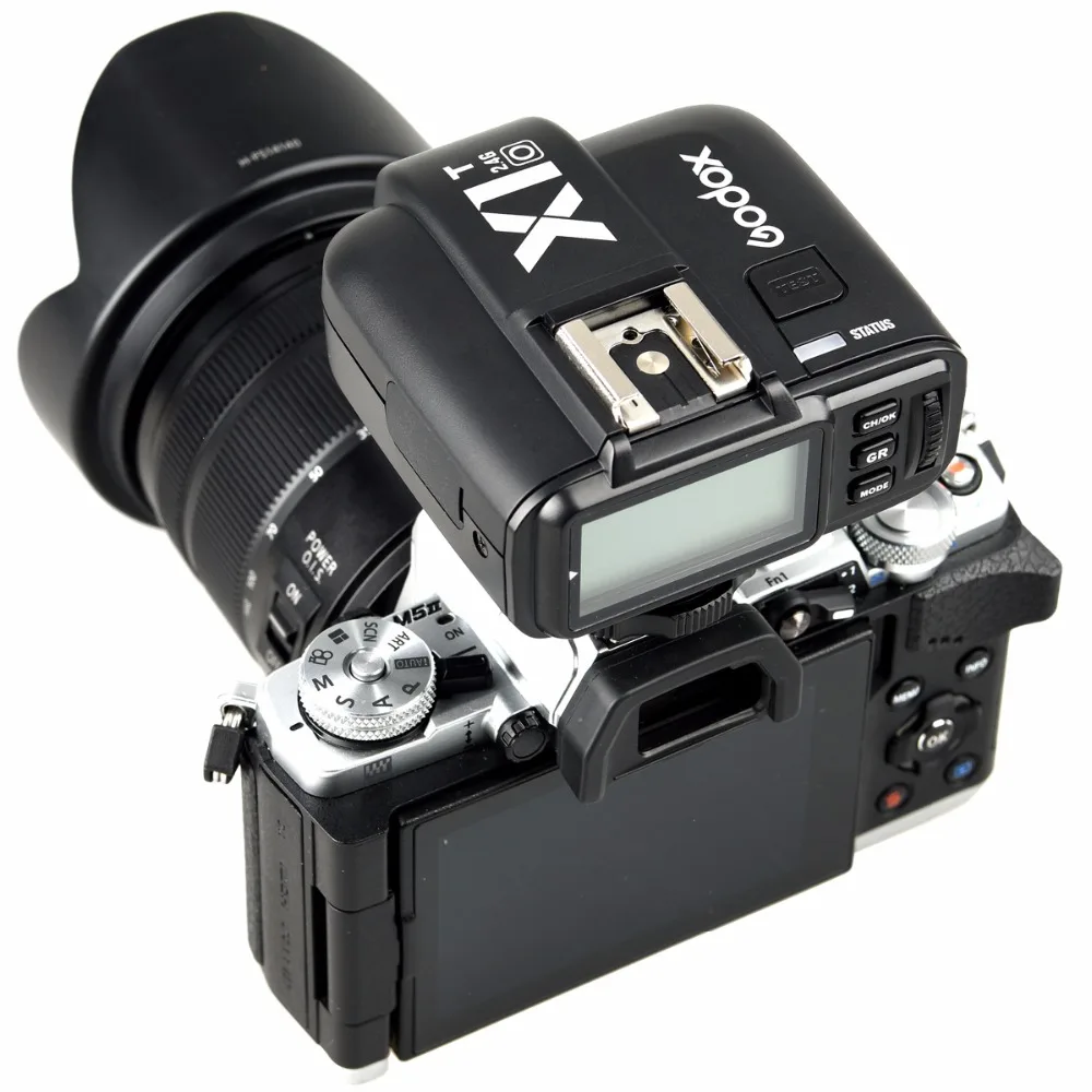 Беспроводной триггер Godox X1T O 2 4G TTL Strobe Trigger 1/8000s HSS 32 ChannelsLCD Flash Transmitter для Olympus
