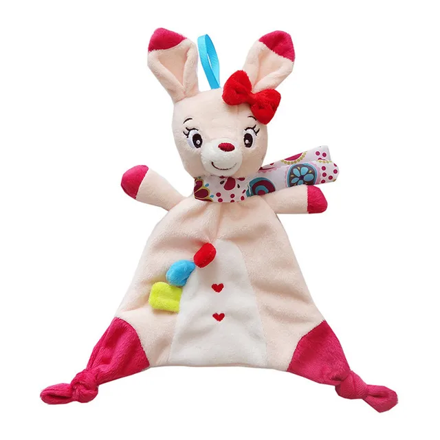 Buy Newborn Baby Hand Puppet Appease Towel Grasping Soft Comforting Doll Infant