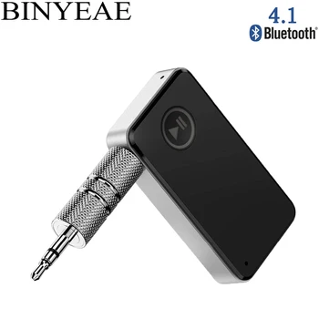 

Bluetooth 4.1 mini Audio Adapter handsfree Aux 3.5mm car Auto kit portable Wireless Stereo Music Receiver for bose JBL speaker