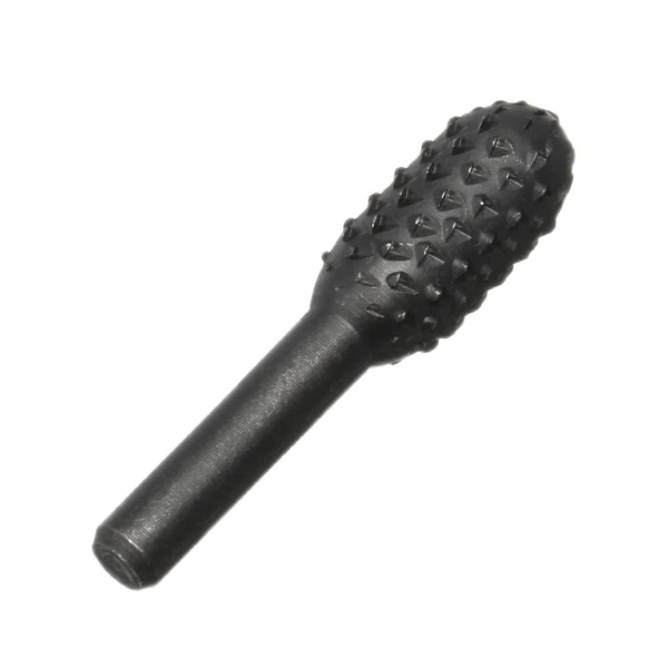 5pcs 6mm Shank Rotary Burr Set Wood Rasp File Drill Bits Rotary Rasp Set for Woodworking