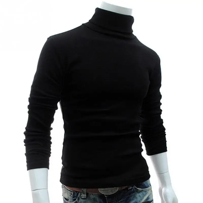 2019 Autumn Mens Pullover Shirt Sweaters Casual Male