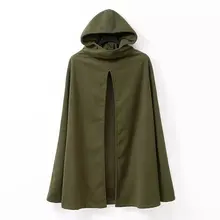 women’s clothing Foreign Trade New Pattern European Autumn New Pattern Even Hat Cardigan Cloak Windbreaker Loose Coat jacket