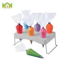 WCIC складной торт трубопровод полка для пакета кондитерский мешок стойка торт глазировка трубопровод сумка держатель крем рабочий настольный держатель