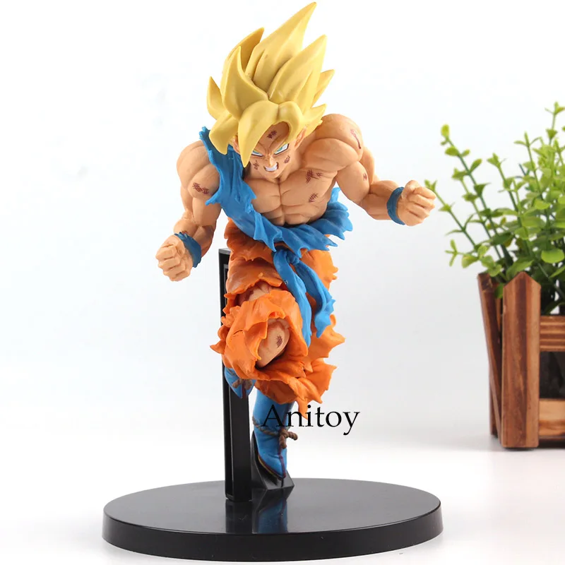 

JUMP 50th Anniversary Super Saiyan Son Goku PVC Gokou Figure Toy Dragon Ball Z Collection Model Figurine 22cm