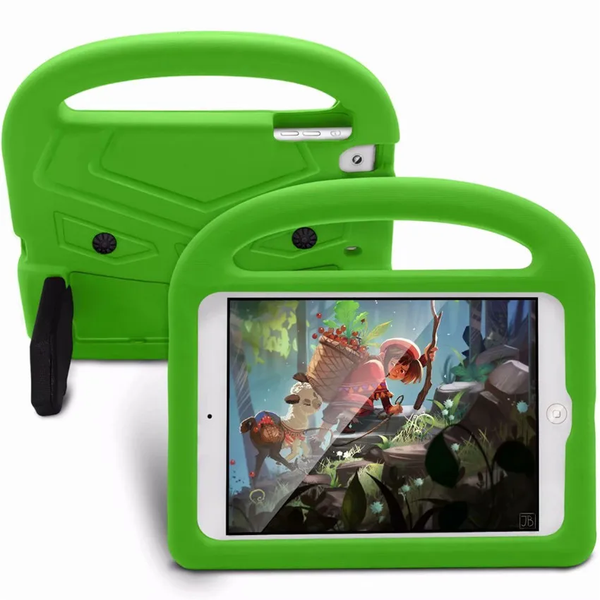 Чехол для iPad mini/Mini 5 7 9 светильник с легкой противоударной ручкой|Чехлы планшетов