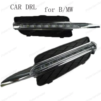 

HOT Daytime Running Light 12V car styling For B/MW X5 E70 LED DRL Fog Head Lamp Daylight
