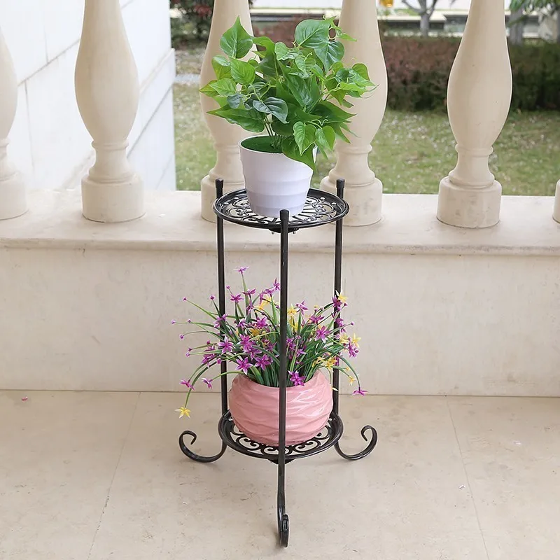 Pour Mensole в Fiori Декор балкон Железный опорный Плант Balkon Цветочный Стенд Balcon