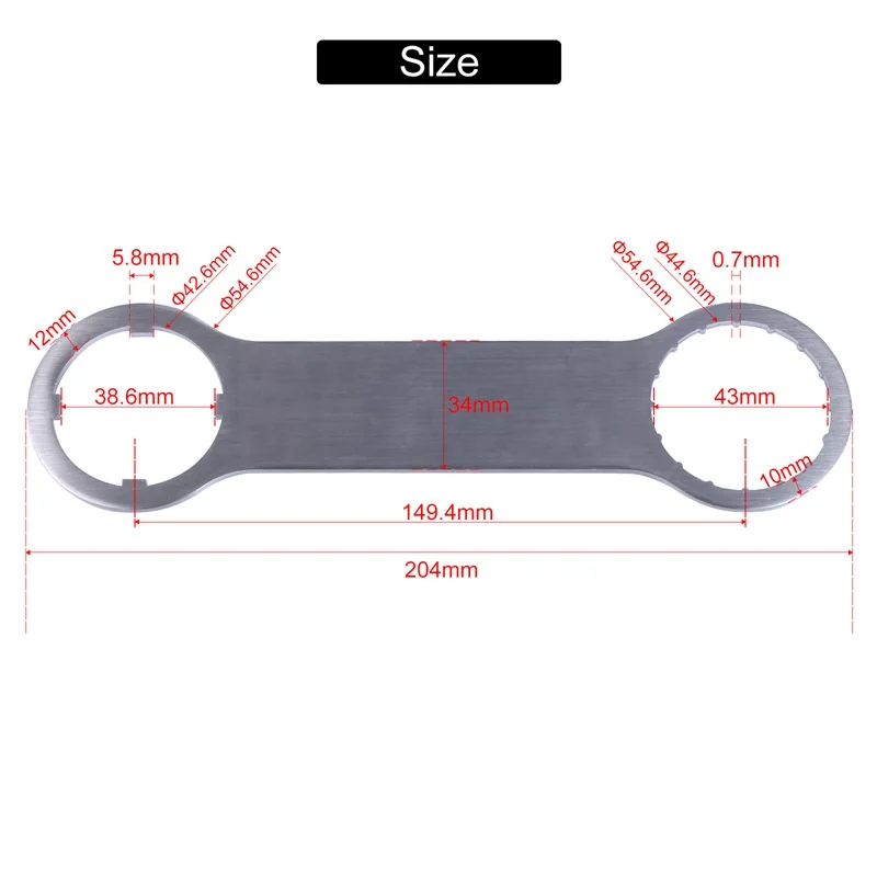 Perfect Electric Bycicle Install Tool for Bafang BBS01 BBS02 BBSHD E Bike Motor Kit Bottom Bracket Spanner eBike Wrench 4