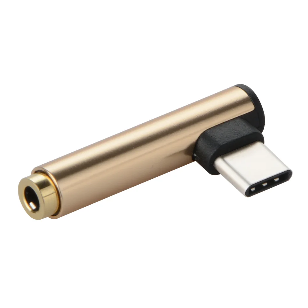 Переходник штыревой USB Type C на 3 5 мм Женский аудио Adapte до наушников конвертер для