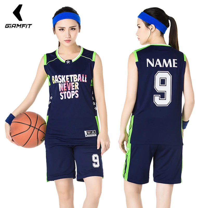 girl basketball jerseys custom