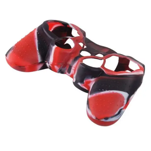 

1 PCS Silicone Gel Rubber Case Skin Grip Cover For PS3 Controller Free shipping