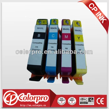 

4PK (BK/C/M/Y) Compatible for HP564XL ink cartridge for HP Photosmart 5520 B8550 B8500 D5468 7510 e-AIO-C311a Plus AIO B209a
