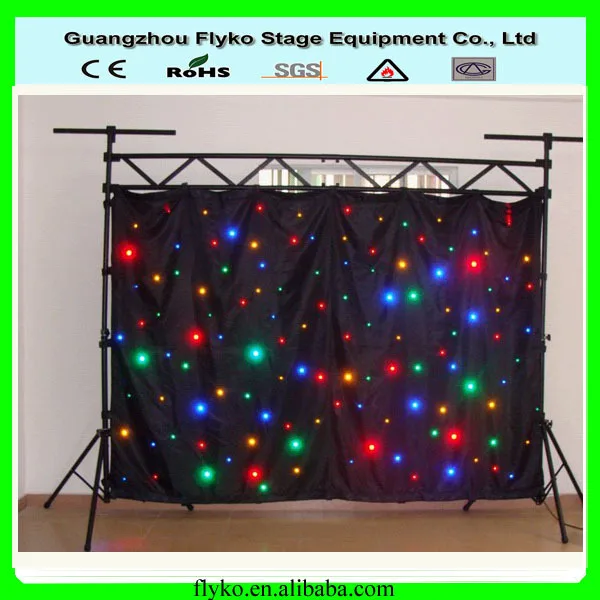 

Free shipping low price more led lamp 3x2m White soft led star cloth