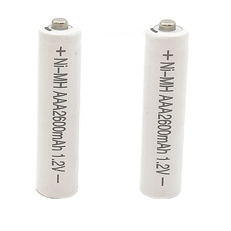 4 шт./лот 1,2 в AAA2600mAh NI MH AAA предварительно заряженные аккумуляторы NI-MH аккумуляторная батарея aaa для игрушек микрофон камеры