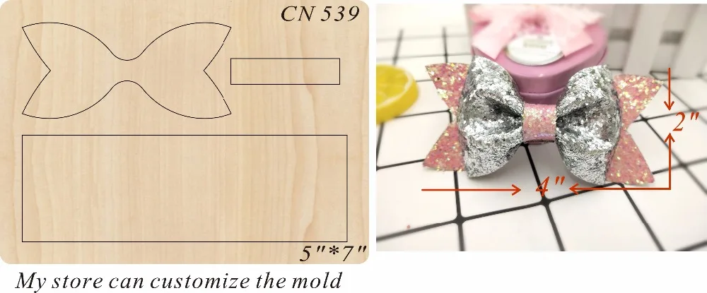

bow cutting die new wooden mould cutting dies for scrapbooking Thickness-15.8mm
