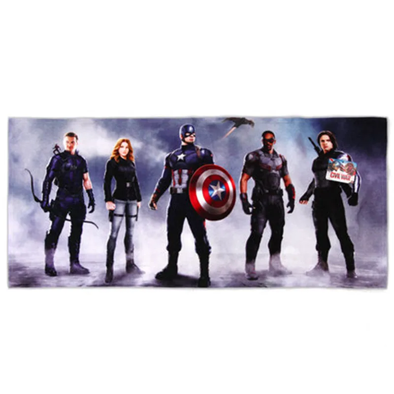 Полотенце для лица Disney Marvel Avengers быстросохнущее спортивное полотенце путешествий