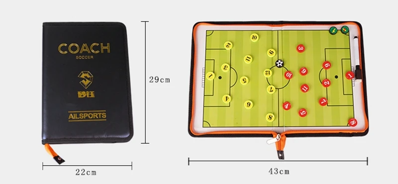 Бесплатная доставка футбол тактическая доска 29x22 см