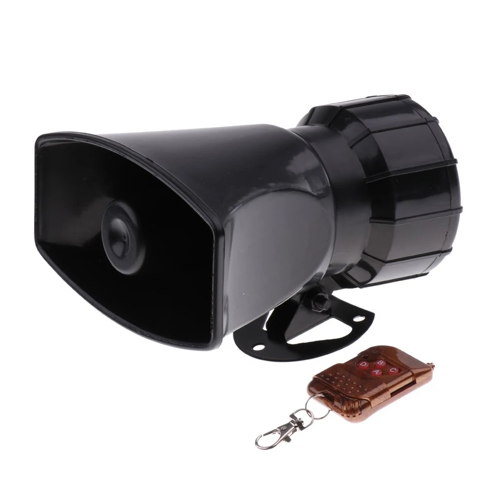 LARATH Super loud 100W Car Warning Alarm Loud Police Fire Siren Horn PA