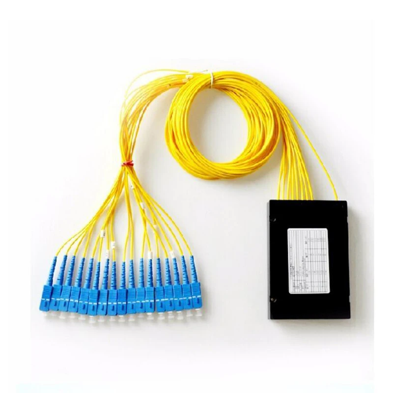 

SC UPC 1*16 оптический разветвитель PLC одномодовый с разъемом SC FC LC ST оптический разветвитель