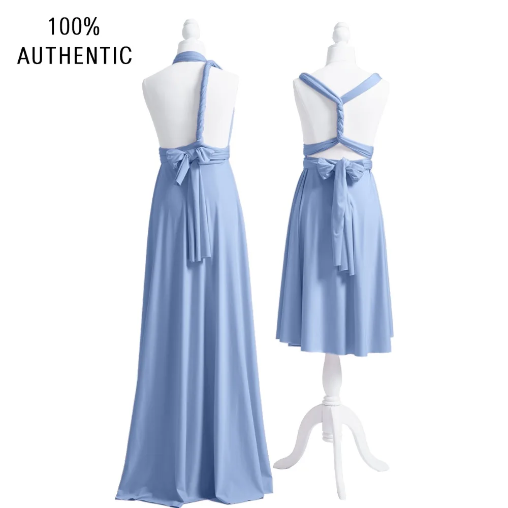 infinity dress dusty blue