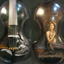 Редкая песня бренд мастер 5 струнная концертная скрипка 4/4, ничья морская горничная#2607